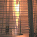 40,000 BTU Pyramid Propane Patio Heater, Quartz Glass Tube, Stainless steel - CozeeFlames.com